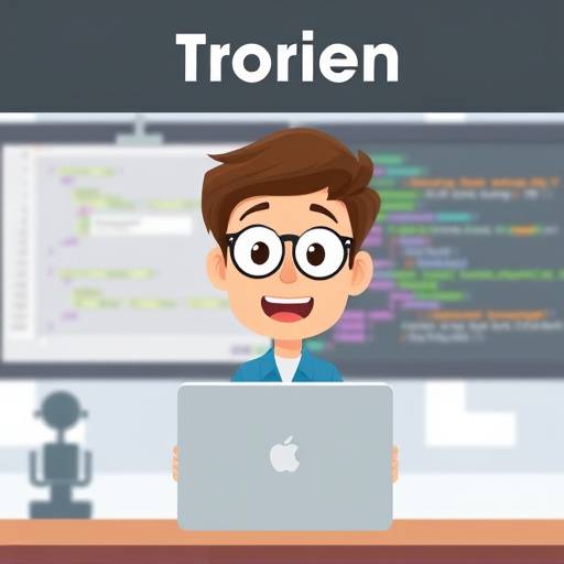 Grafica animata di un tutorial che spiega un concetto di programmazione complesso in modo semplice e chiaro.