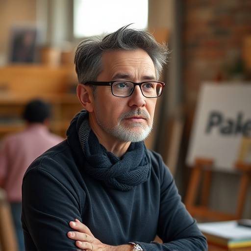 Ritratto di Marco Bianchi, Direttore Creativo di 'Voci della Via Lattea'